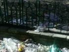 Жительница Новочеркасска требует от администрации убрать мусор с территории детского городка в поселке Донской