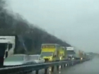 Огромная пробка на трассе под Новочеркасском попала на видео