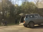 Серьезную аварию с пострадавшей женщиной под Новочеркасском сняли на видео