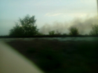 Крупный ландшафтный пожар заволок дымом автотрассу и целые микрорайоны Новочеркасска