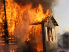 В Новочеркасске сгорела одноэтажная дача