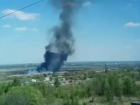 Бушующее пламя охватило окраину Новочеркасска
