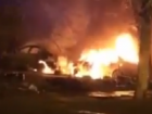 Два автомобиля сгорели в Новочеркасске ночью 30 ноября
