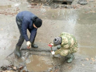 В микрорайоне Донском прочистили более 200 метров ливневой канализации