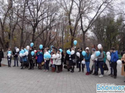 В Новочеркасске в Александровском парке запустили белых журавликов