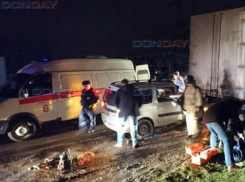 Пьяный водитель за рулем «Ларгуса» протаранил грузовик в Новочеркасске