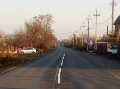 В Новочеркасске завершается ремонт дороги на Сарматской  