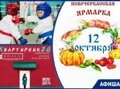 Турнир по рукопашному бою, квартирник и ярмарка: как провести эту неделю в Новочеркасске?