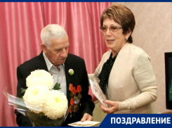 В Новочеркасске ветерана ВОВ поздравили с 95-летием