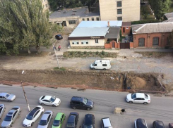 В Новочеркасске ремонт трамвайного пути затянулся на неопределенный срок