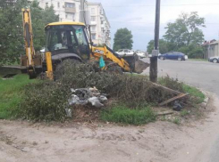 В Новочеркасске ликвидировали ряд несанкционированных свалок