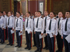 В Новочеркасске казакам Платовской сотни присвоили офицерские казачьи чины