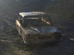 Угонщики сожгли красную «копейку» пенсионера под Новочеркасском