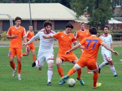 Новочеркасский футбольный клуб «Митос» сыграл вничью с пятигорской командой
