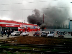 В Новочеркасске сгорела котельная нового гипермаркета «Магнит» (ВИДЕО)