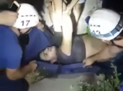 Последствия страшного ДТП под Новочеркасском очевидцы сняли на видео