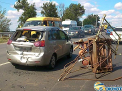 В Новочеркасске ДТП на спуске Герцена парализовало движение на несколько часов