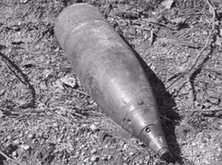 В Новочеркасске нашли еще один снаряд, времен ВОВ
