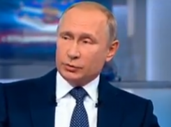  Медсестра из Новочеркасска задала вопрос Владимиру Путину