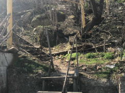 Жители улицы Кавказской Новочеркасска оказались отрезанными от цивилизации