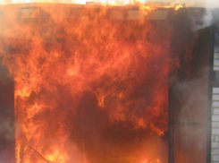 Пожарные 15 минут спасали дом от тянущихся к нему огненных щупалец пожара под Новочеркасском