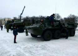 В Новочеркасске прошла выставка военной техники