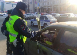 Инспекторы ГИБДД дарили цветы Татьянам