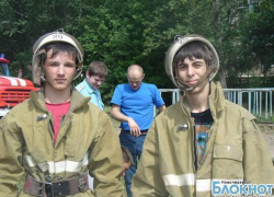В Новочеркасске прошли соревнования дружин юных пожарных