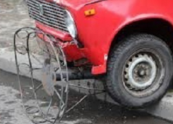 Под Новочеркасском подросток на ВАЗе снес дорожный знак и отказался от теста на алкоголь