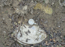 В Новочеркасске рядом с рощей «Весна» нашли мину, пролежавшую в земле более 72 лет