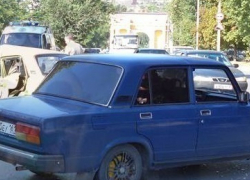 В Новочеркасске столкнулись три ВАЗа