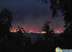 Под Новочеркасском произошло уже 10 степных пожаров. ВИДЕО