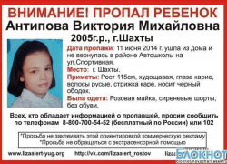 Пропавшая в Шахтах 9-летняя девочка может находиться в Новочеркасске