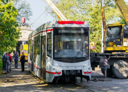 В Новочеркасск приехали новые трамваи