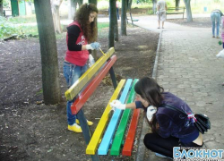 Жители Новочеркасска провели субботник в детском парке