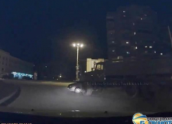 В Новочеркасске военный грузовик протаранил «Ладу-Калину»