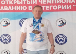 Пловец из Новочеркасска завоевал шесть медалей на первенстве России среди ветеранов