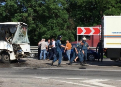 11 человек госпитализированы в результате аварии под Новочеркасском