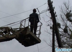 Из-за грозы и ливня примерно четверть Новочеркасска осталась без света