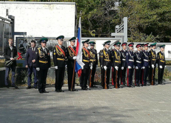 Акцию для настоящих патриотов провел в Новочеркасске Голицынский пограничный институт
