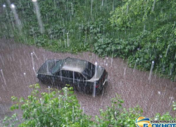 В Новочеркасске ожидаются сильные дожди, ветер и резкое понижение температуры воздуха