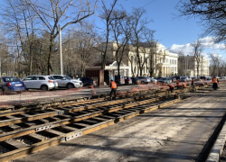 В Новочеркасске снова перенесли срок окончания ремонта трамвайных путей