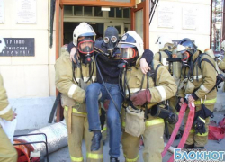 В Новочеркасске прошли областные показательные пожарно-тактические учения