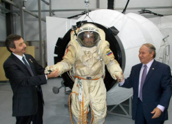 Новочеркасск посетил Герой России летчик-космонавт Александр Лазуткин