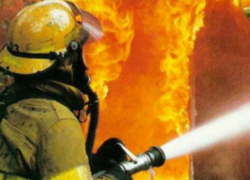 В Новочеркасске сгорел дачный дом