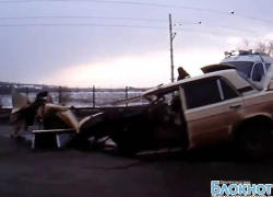 Очевидцы сняли жуткое ДТП в Новочеркасске на видео