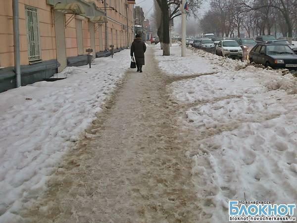 Отсутствие уборки тротуаров мэр Новочеркасска обосновал постановлением городской управы от 1897 года