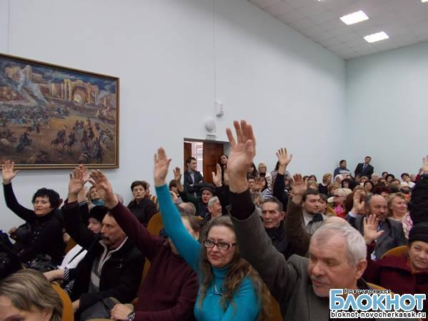 Депутатов городской Думы Новочеркасска будут выбирать только по одномандатным округам