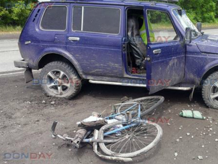 Велосипедист бросился под колеса «Нивы» на дороге в Новочеркасске
