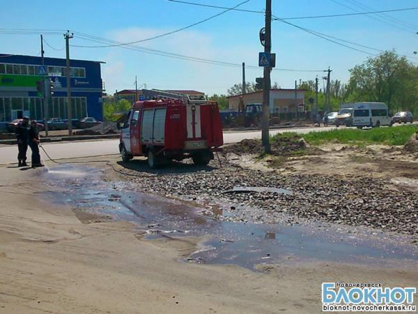 В Новочеркасске полицейские госпитализированы из-за отравления веществом, разлитым на ул. Мацоты